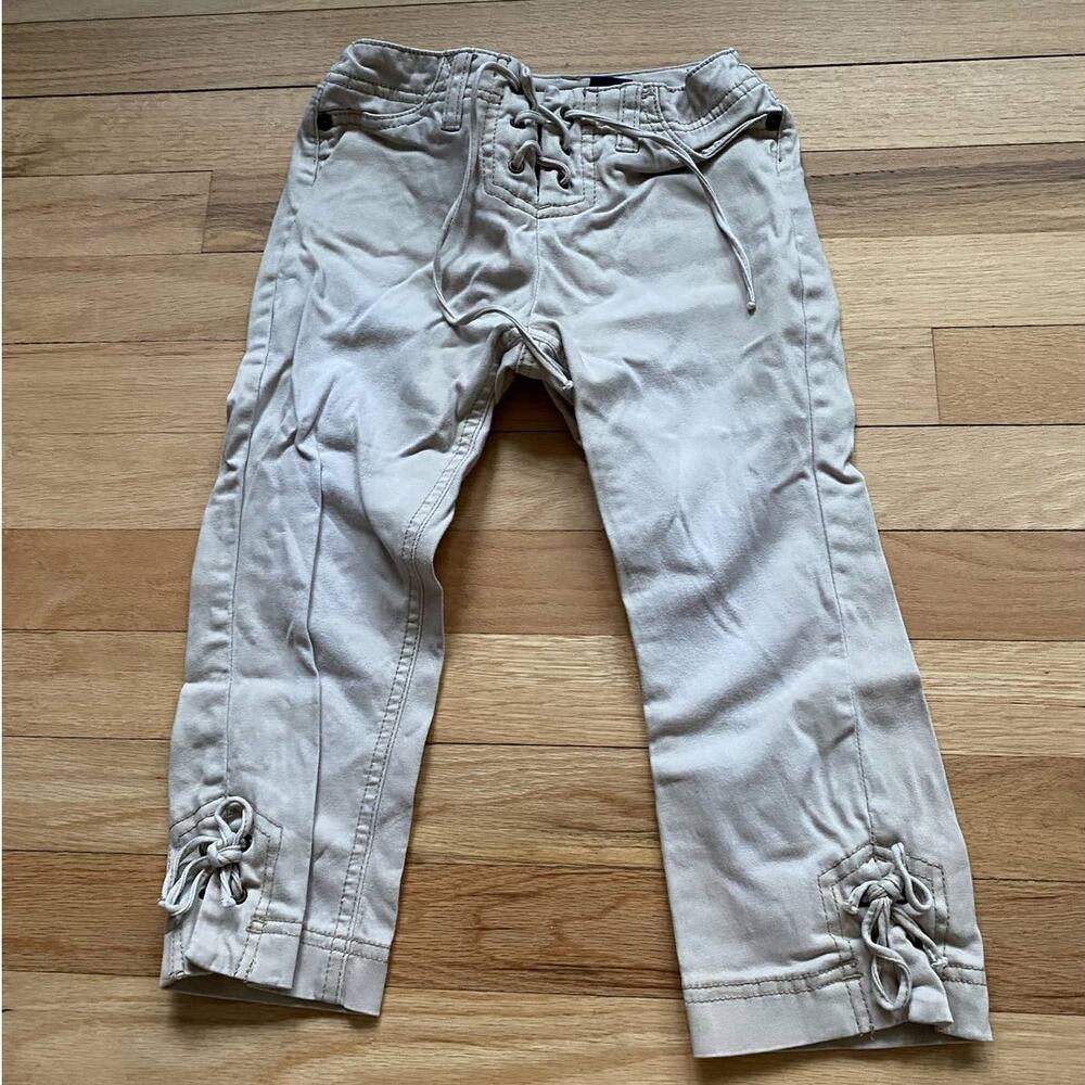 Limited Too Grey Capri Kids Y2K Pants